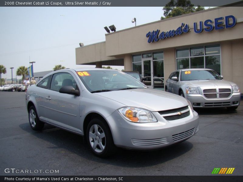 Ultra Silver Metallic / Gray 2008 Chevrolet Cobalt LS Coupe
