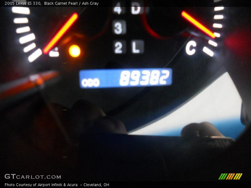 Black Garnet Pearl / Ash Gray 2005 Lexus ES 330
