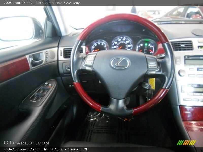 Black Garnet Pearl / Ash Gray 2005 Lexus ES 330