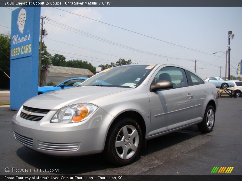 Ultra Silver Metallic / Gray 2008 Chevrolet Cobalt LS Coupe