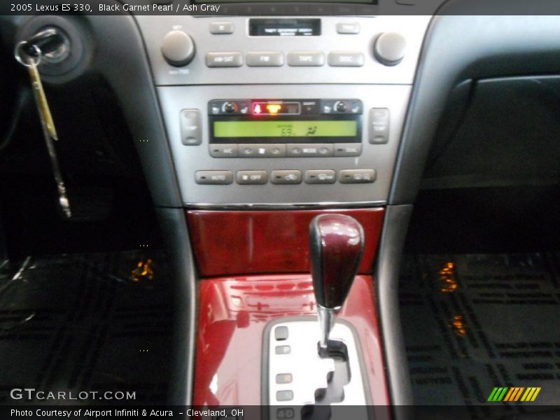 Black Garnet Pearl / Ash Gray 2005 Lexus ES 330