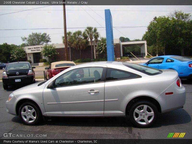 Ultra Silver Metallic / Gray 2008 Chevrolet Cobalt LS Coupe