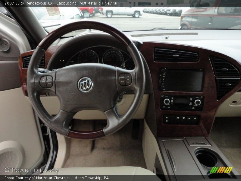 Cappuccino Frost Metallic / Neutral 2007 Buick Rendezvous CX