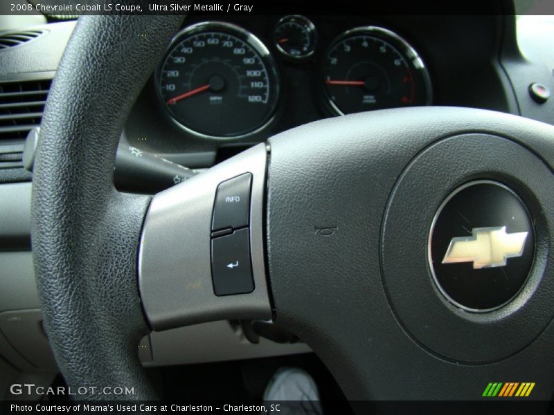 Ultra Silver Metallic / Gray 2008 Chevrolet Cobalt LS Coupe