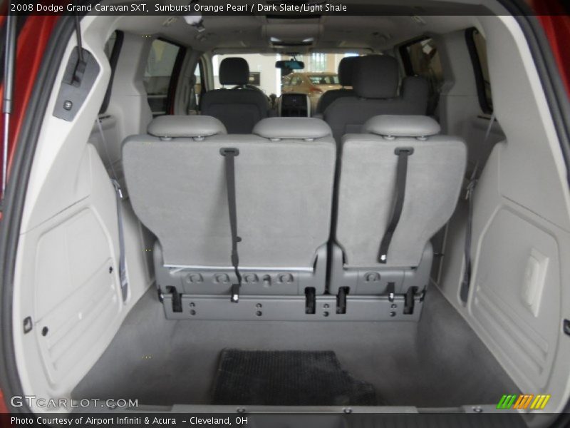 Sunburst Orange Pearl / Dark Slate/Light Shale 2008 Dodge Grand Caravan SXT