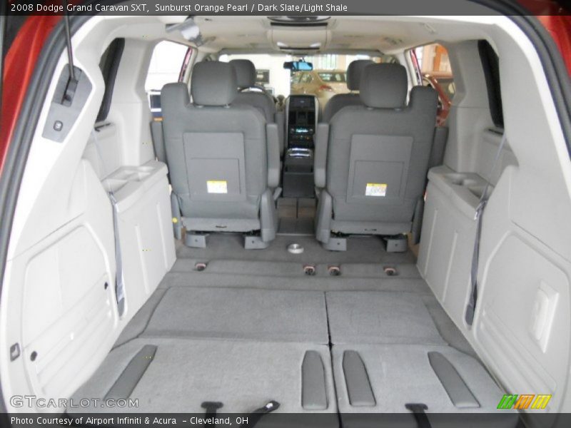 Sunburst Orange Pearl / Dark Slate/Light Shale 2008 Dodge Grand Caravan SXT