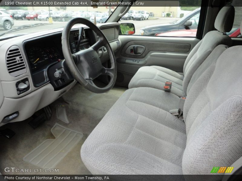  1998 C/K K1500 Extended Cab 4x4 Gray Interior