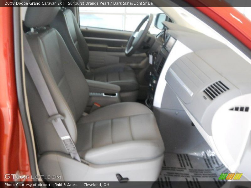 Sunburst Orange Pearl / Dark Slate/Light Shale 2008 Dodge Grand Caravan SXT