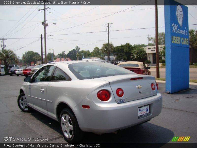Ultra Silver Metallic / Gray 2008 Chevrolet Cobalt LS Coupe