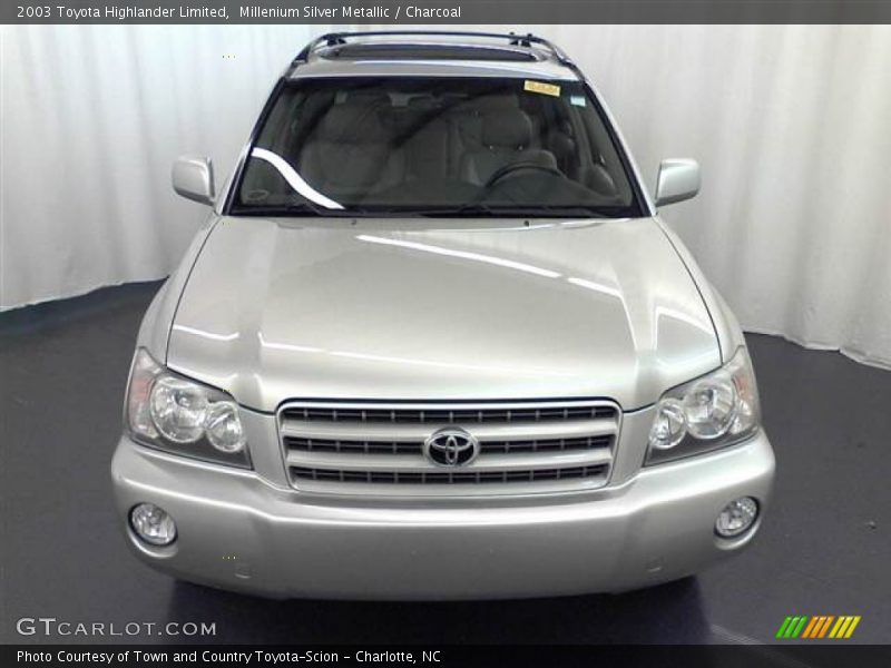 Millenium Silver Metallic / Charcoal 2003 Toyota Highlander Limited
