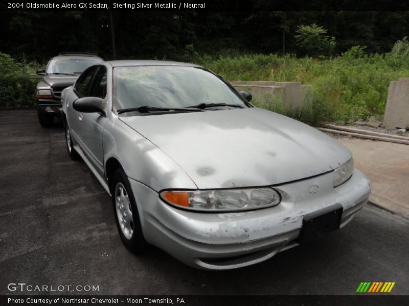Sterling Silver Metallic / Neutral 2004 Oldsmobile Alero GX Sedan