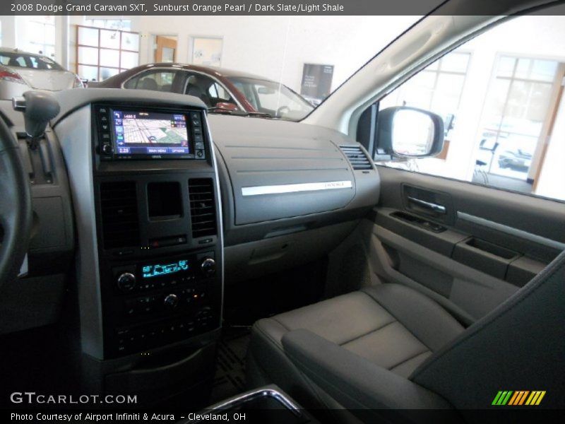 Sunburst Orange Pearl / Dark Slate/Light Shale 2008 Dodge Grand Caravan SXT