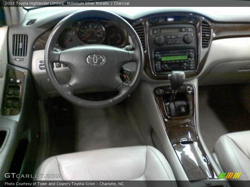 Millenium Silver Metallic / Charcoal 2003 Toyota Highlander Limited