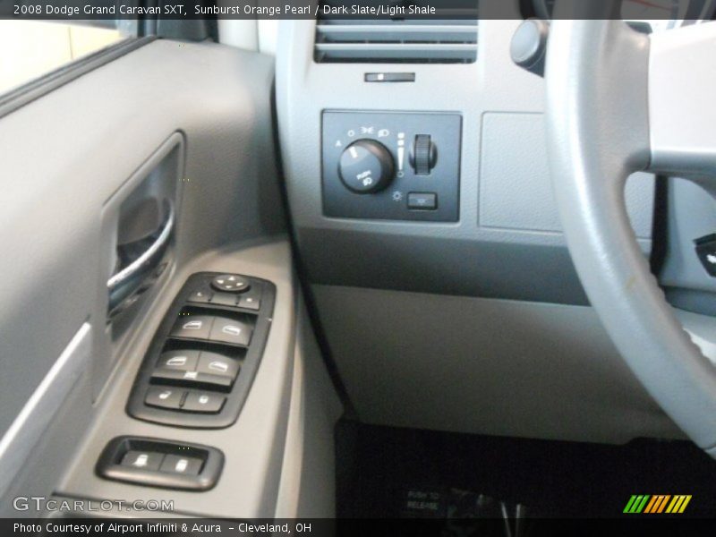 Sunburst Orange Pearl / Dark Slate/Light Shale 2008 Dodge Grand Caravan SXT