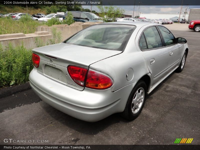 Sterling Silver Metallic / Neutral 2004 Oldsmobile Alero GX Sedan