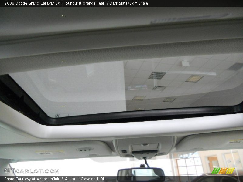 Sunburst Orange Pearl / Dark Slate/Light Shale 2008 Dodge Grand Caravan SXT