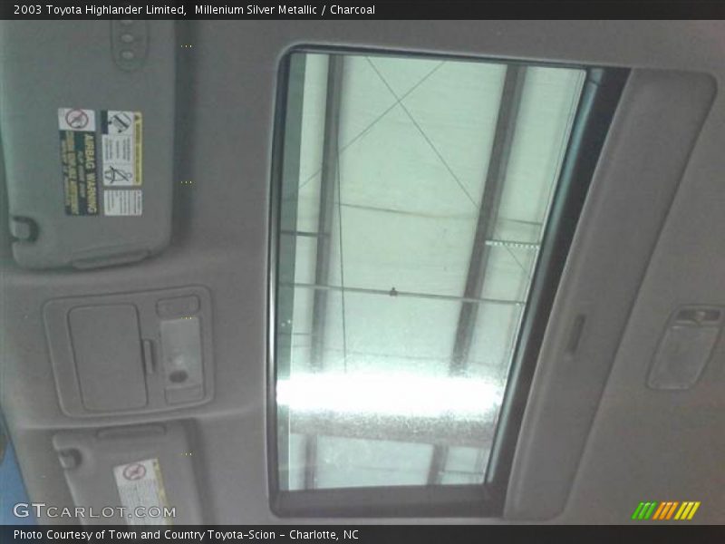 Millenium Silver Metallic / Charcoal 2003 Toyota Highlander Limited