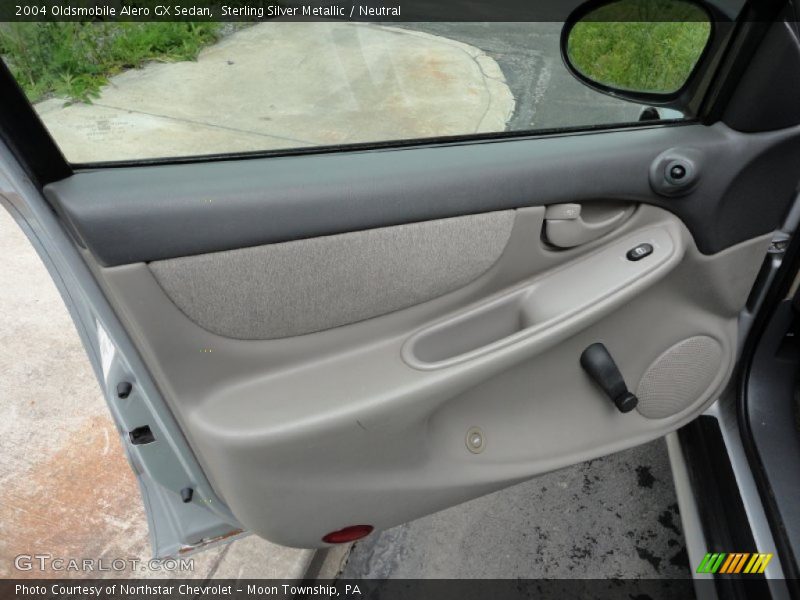 Sterling Silver Metallic / Neutral 2004 Oldsmobile Alero GX Sedan