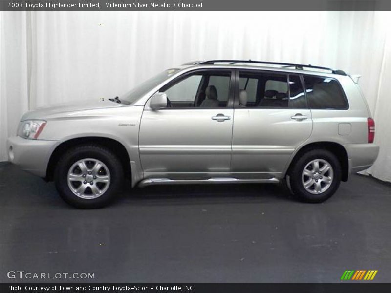 Millenium Silver Metallic / Charcoal 2003 Toyota Highlander Limited