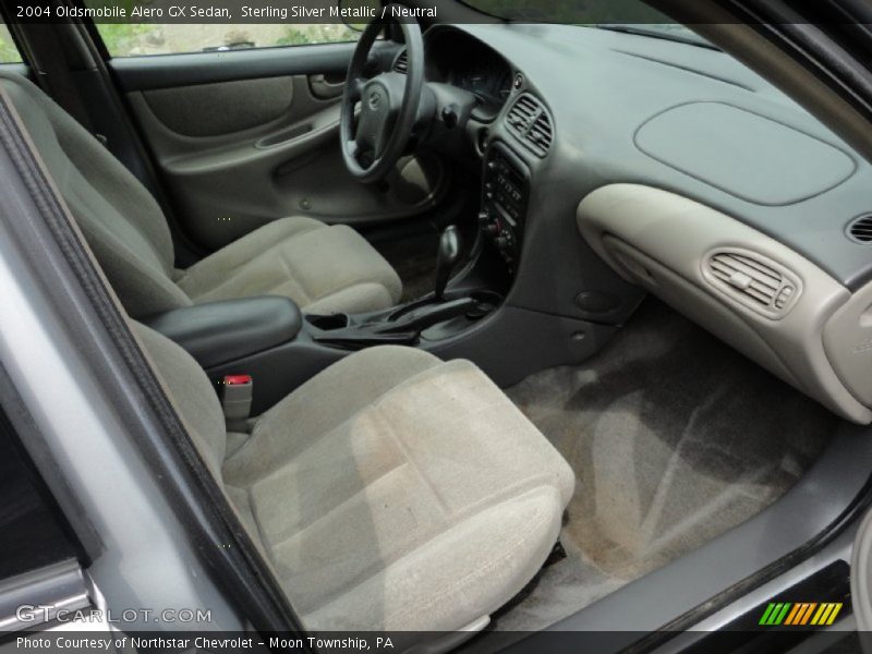 Sterling Silver Metallic / Neutral 2004 Oldsmobile Alero GX Sedan