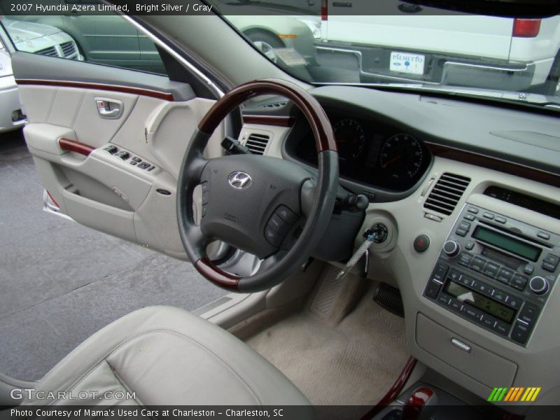 Bright Silver / Gray 2007 Hyundai Azera Limited