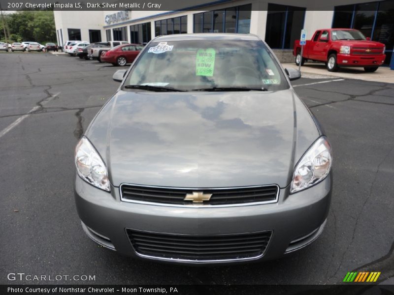 Dark Silver Metallic / Gray 2007 Chevrolet Impala LS