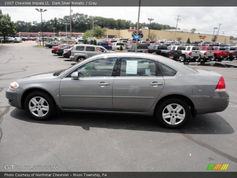 Dark Silver Metallic / Gray 2007 Chevrolet Impala LS