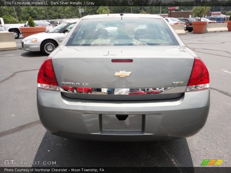 Dark Silver Metallic / Gray 2007 Chevrolet Impala LS