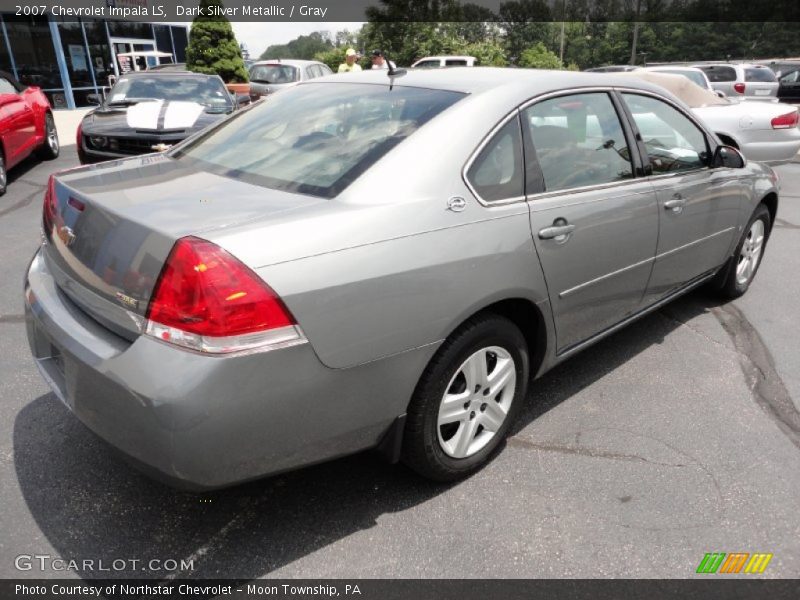Dark Silver Metallic / Gray 2007 Chevrolet Impala LS