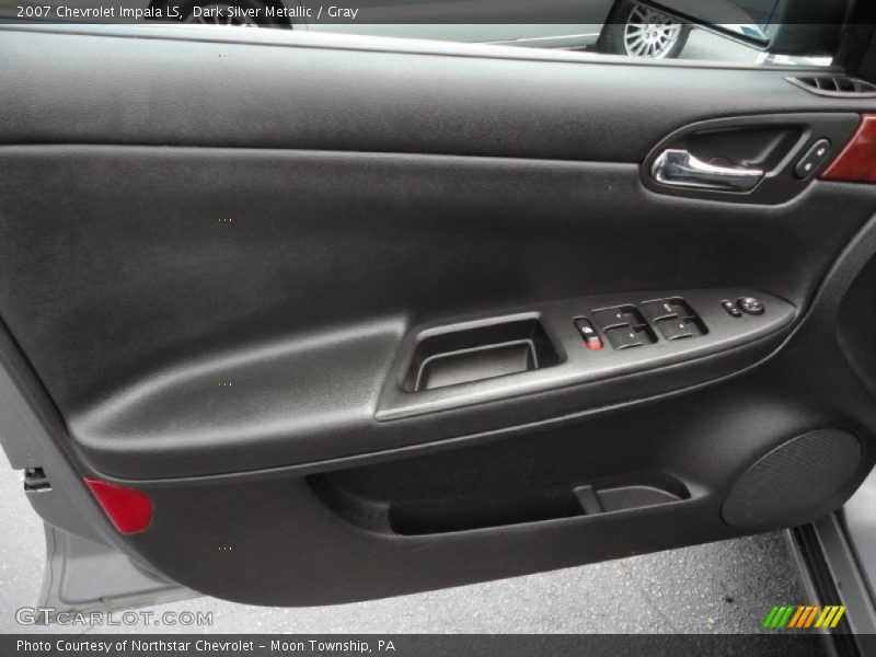 Dark Silver Metallic / Gray 2007 Chevrolet Impala LS