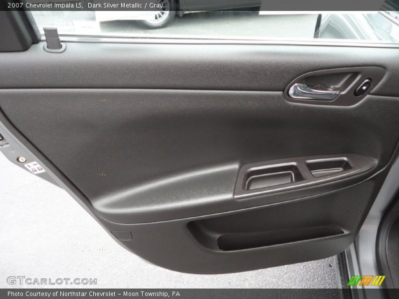 Dark Silver Metallic / Gray 2007 Chevrolet Impala LS
