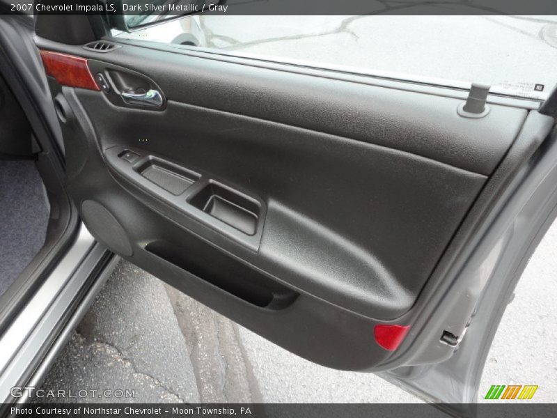 Dark Silver Metallic / Gray 2007 Chevrolet Impala LS