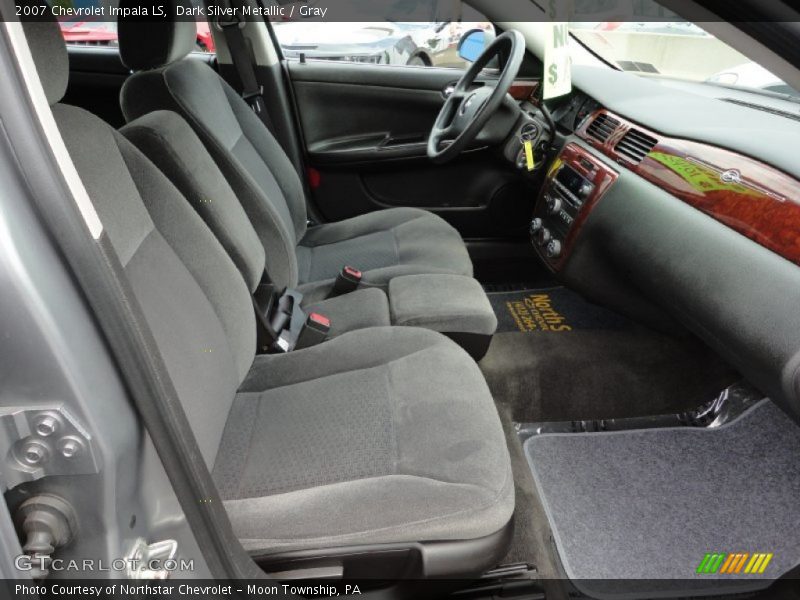 Dark Silver Metallic / Gray 2007 Chevrolet Impala LS