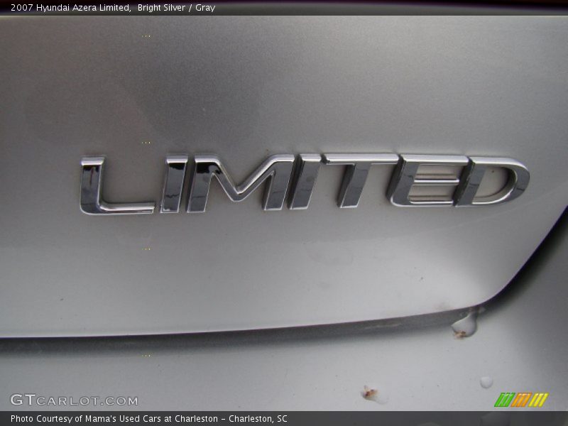 Bright Silver / Gray 2007 Hyundai Azera Limited
