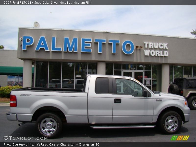 Silver Metallic / Medium Flint 2007 Ford F150 STX SuperCab