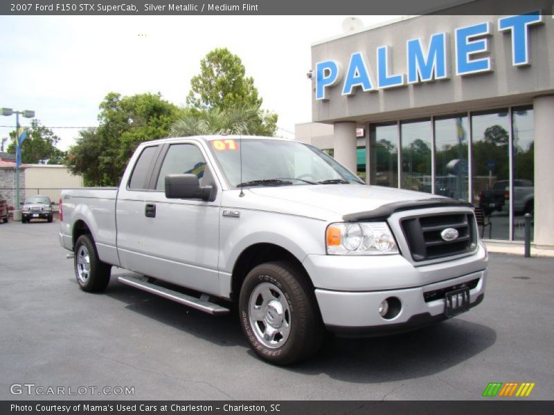 Silver Metallic / Medium Flint 2007 Ford F150 STX SuperCab