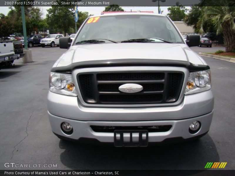 Silver Metallic / Medium Flint 2007 Ford F150 STX SuperCab