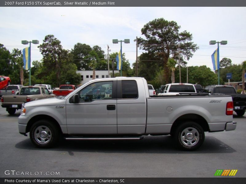 Silver Metallic / Medium Flint 2007 Ford F150 STX SuperCab