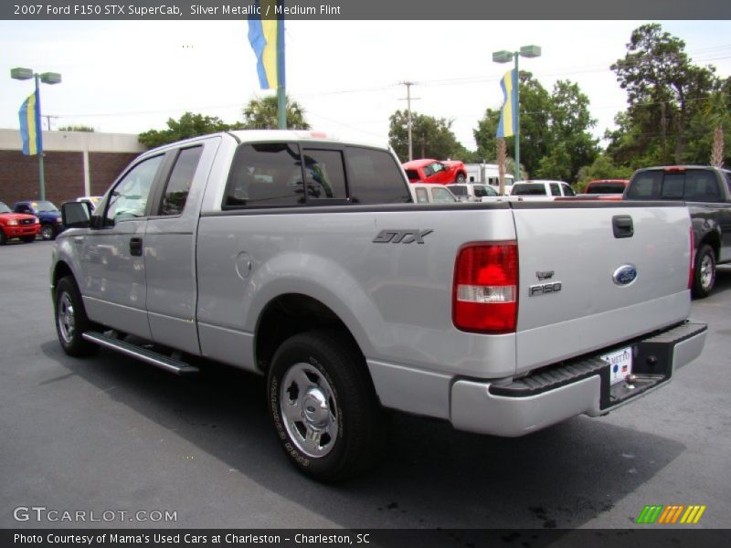 Silver Metallic / Medium Flint 2007 Ford F150 STX SuperCab