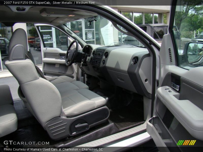 Silver Metallic / Medium Flint 2007 Ford F150 STX SuperCab