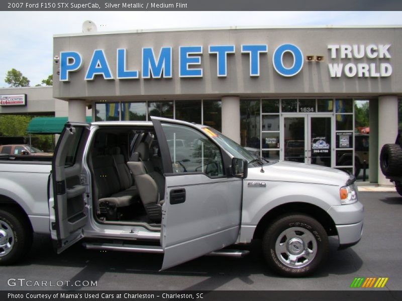Silver Metallic / Medium Flint 2007 Ford F150 STX SuperCab