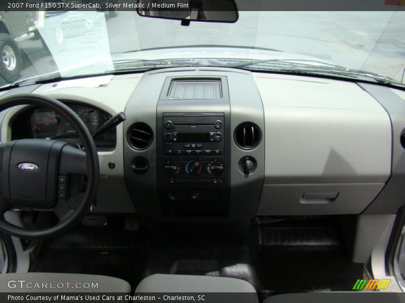 Silver Metallic / Medium Flint 2007 Ford F150 STX SuperCab