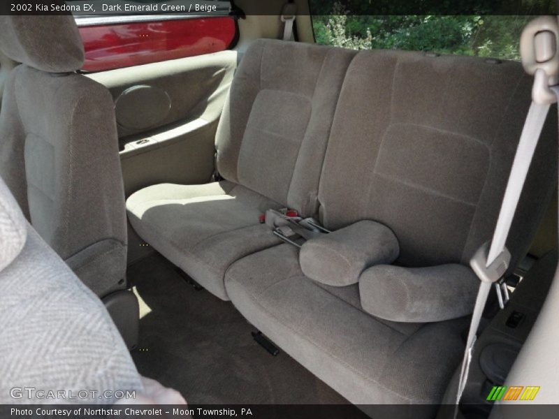 Dark Emerald Green / Beige 2002 Kia Sedona EX