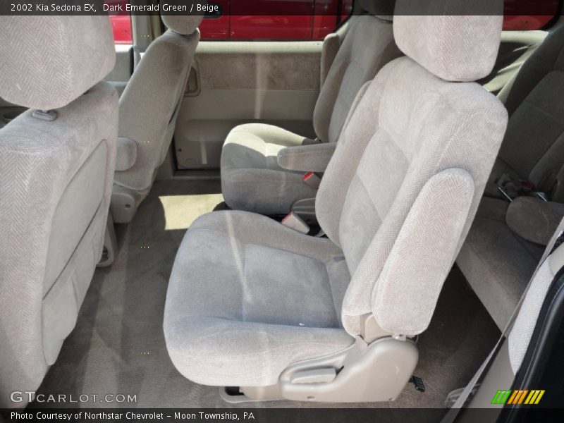 Dark Emerald Green / Beige 2002 Kia Sedona EX