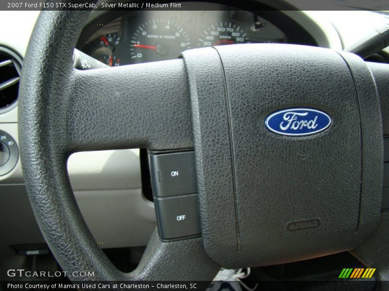 Silver Metallic / Medium Flint 2007 Ford F150 STX SuperCab