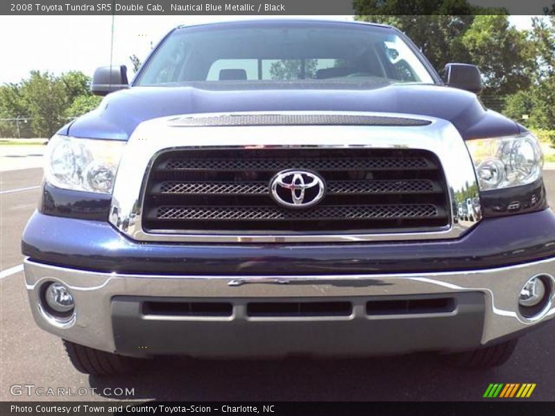 Nautical Blue Metallic / Black 2008 Toyota Tundra SR5 Double Cab