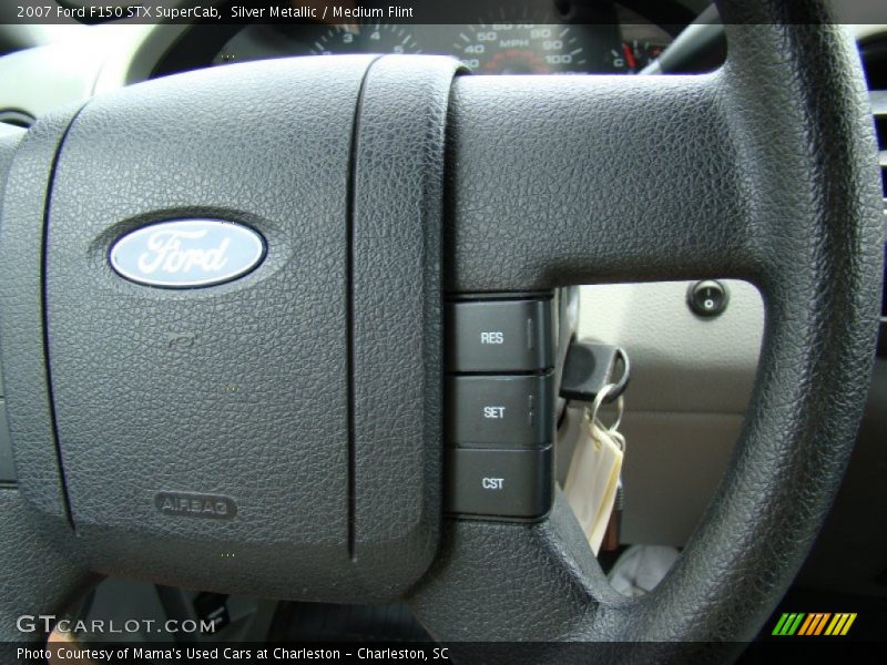 Silver Metallic / Medium Flint 2007 Ford F150 STX SuperCab