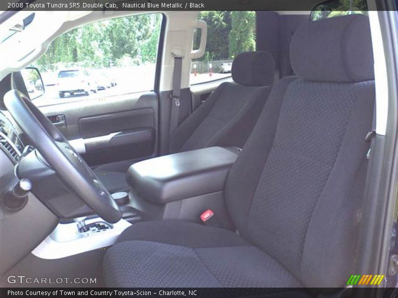 Nautical Blue Metallic / Black 2008 Toyota Tundra SR5 Double Cab
