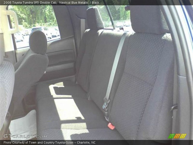 Nautical Blue Metallic / Black 2008 Toyota Tundra SR5 Double Cab