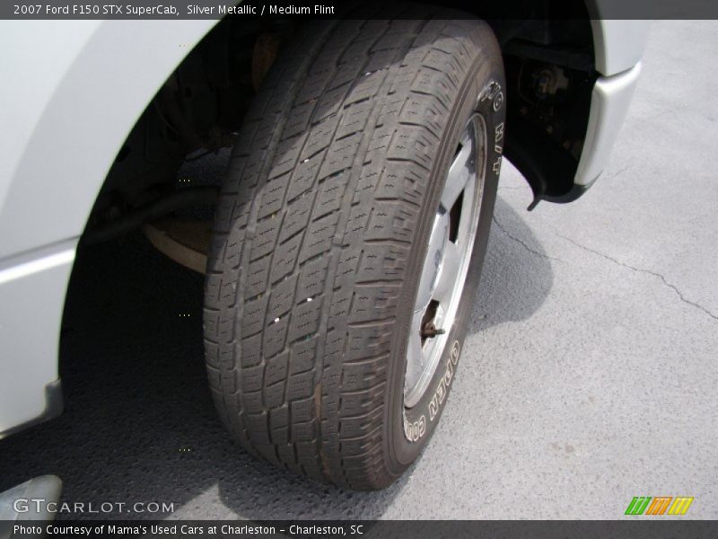 Silver Metallic / Medium Flint 2007 Ford F150 STX SuperCab